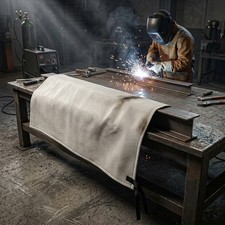 1*Schwei&szlig;decke Feuer Flammhemmend Fiberglas Schild Brandschutz 1.2 X 1.8M Schutz