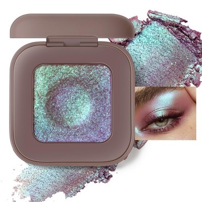Shadow Palette Duochrome Chameleon Glitter Rich Color 12 Shade Rave Fairy Makeup
