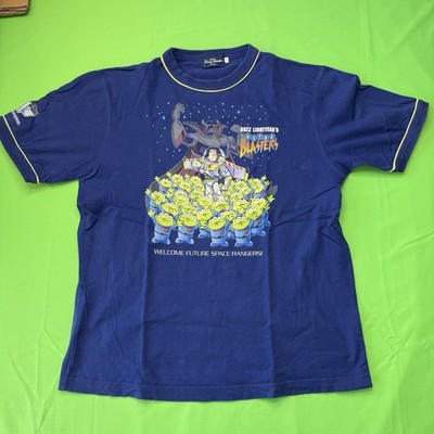 Vintage Tokyo Disneyland Buzz Lightyear Astro Blasters T-shirt Pixar Toy Story
