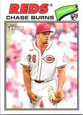 2026 Topps Heritage #212 Chase Burns