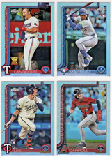 2025 Topps Chrome Refractor Parallels -You Pick- 1-300 **Buy More, Save More**