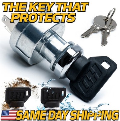 Starter Ignition Key Switch fits John Deere 500A 500B 500C 510 Backhoe