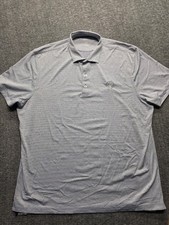 Johnnie-O Mens Performance Jersey Polo Shirt Lyndonn Stripe 2XL Style JMPO2010