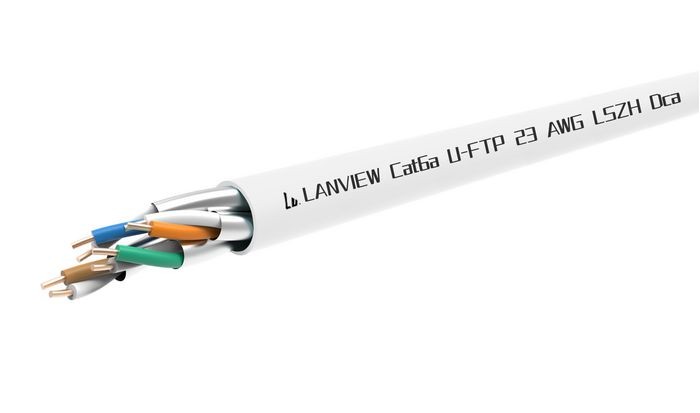 Lanview LVN122432 Cat6a U-FTP 4x2xAWG23 LSZH