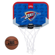 Franklin Sports Nba Oklahoma City Thunder Mini Over The Door Basketball Hoop -