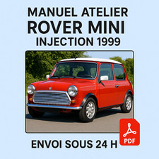 Manuel Atelier Rover Mini Injection 1999 Revue Technique Français RTA CD PDF