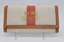Coach Canvas & Leather Wallet in Horse and Ca...