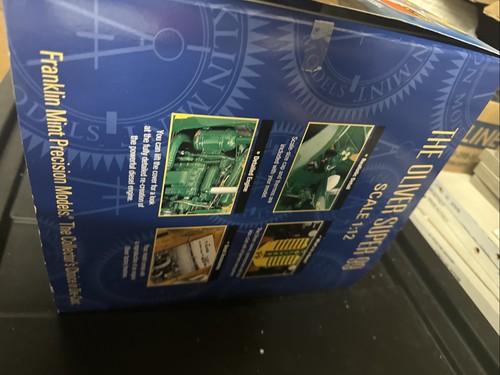Tractor Franklin Mint Oliver Super 99 modelo de precisión escala 1/12 abierto nuevo - Imagen 19 de 20