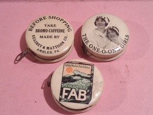 101 w Pretty Girls FAB Detergent Bromo Caffeine Medicine Celluloid Tape Measures