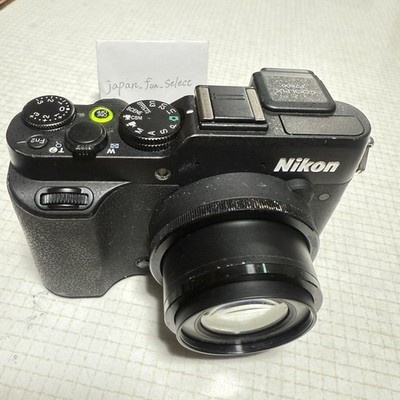 Nikon COOLPIX P7800 Black Digital Camera 12.2MP 7.1x Zoom Full HD 1080p RAW NRW
