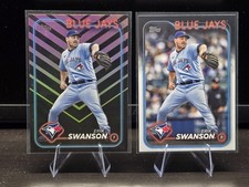 2024 Topps Update Series Yellow Border Erik Swanson Toronto Blue Jays LOT