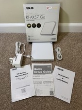 ASUS RT-AX57 GO - AX3000 Dual Band WiFi 6 (802.11ax) Travel Router, support 4G &
