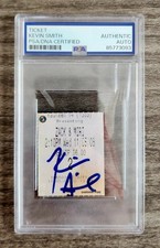 Kevin Smith Signed Zach & Miri Movie Ticket Director Actor Slabbed Auto PSA