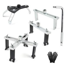 Fuel Tank Lock Ring Tool Kits, Universal Fuel Pump Removal 4 PCS With 1 Wrench