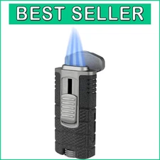 High Altitude Tactical Lighter: Triple Jet Flame & Customizable Height Control