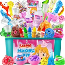 Ice Cream DIY Slime Kit for Girls - Butter, Foam, Cloud Slime with Add-Ins