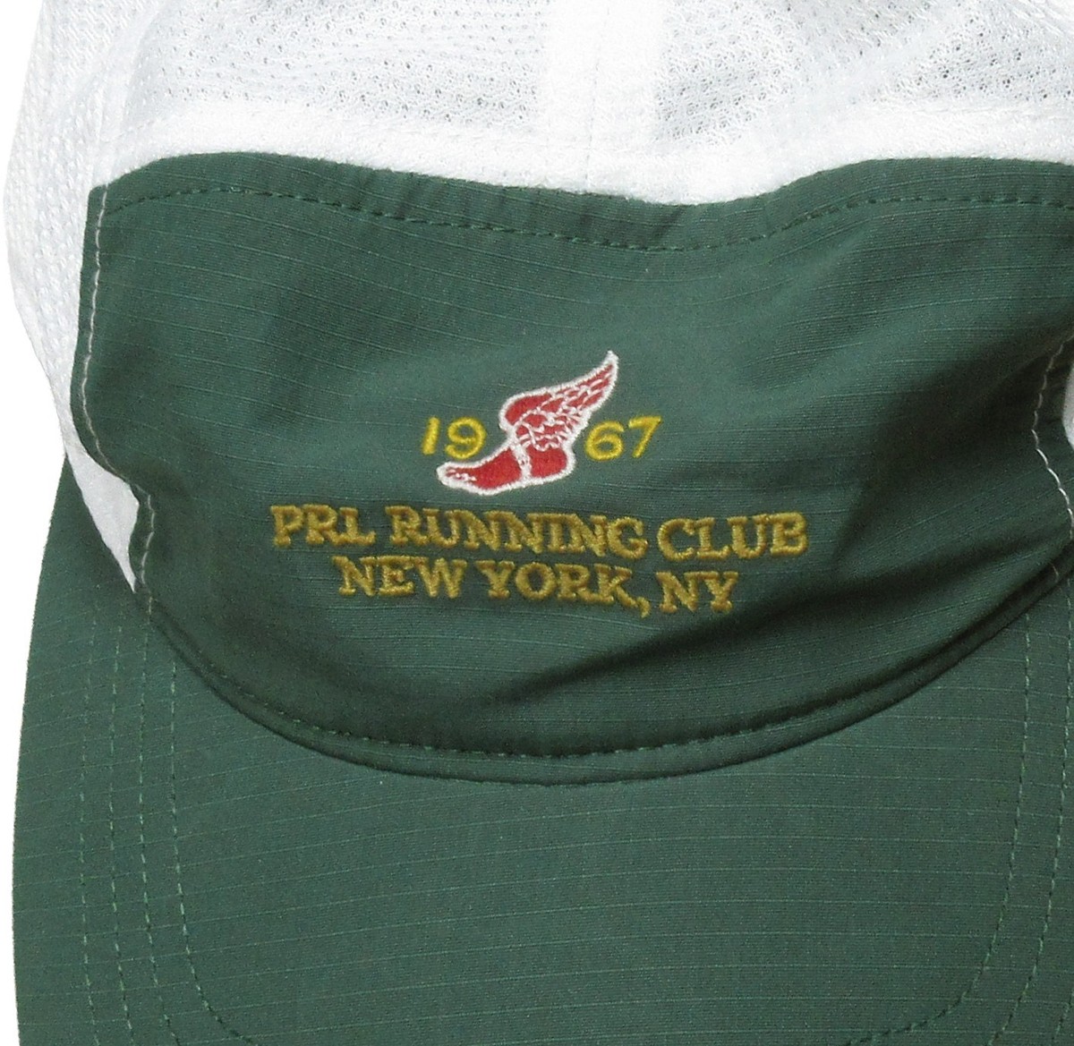 Polo Ralph Lauren Men's Green Embroidered PRL P-Wing Running Club