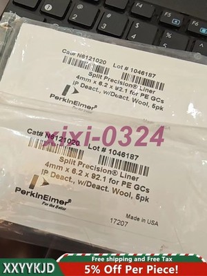 1PCS NEW PerkinElmer N6121020 Splitless Liner DHL shipping