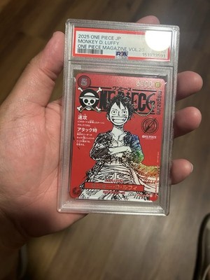 Monkey.D.Luffy (PSA Magazine) OP05-060 One Piece Promotion Cards