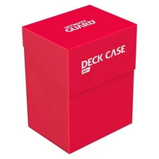 Ultimate Guard - Standard Size - Deck Case 80+ Red