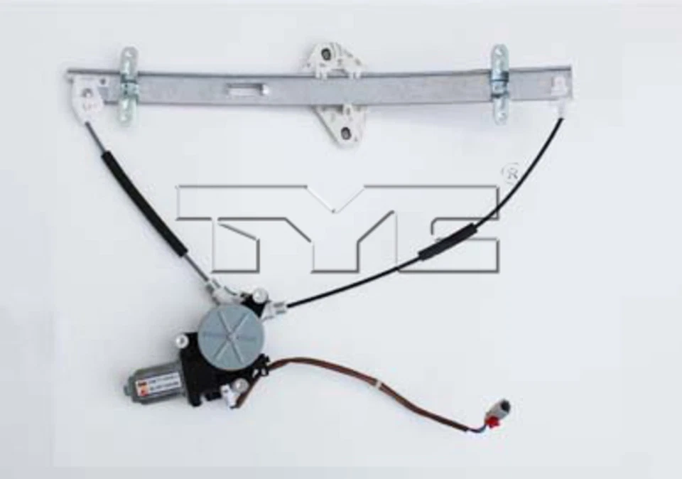 Regulador de ventana eléctrica con motor para 02-06 Honda CR-V/CRV pasajero delantero derecho Foto 2 de 3