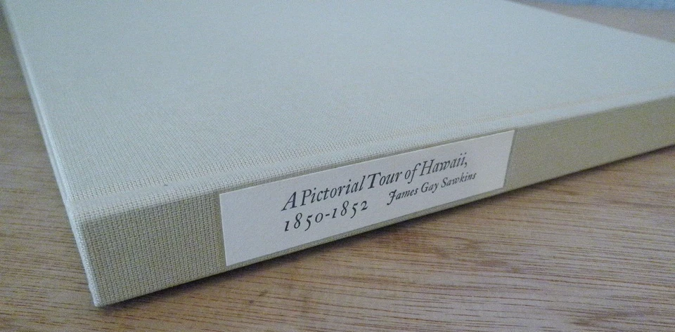 PICTORIAL TOUR OF HAWAII 1850-1852 Watercolors by James Gay Sawkins MINT COPY - Image 3 of 4
