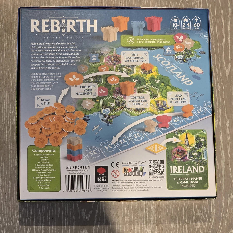Rebirth Limited Edition Kickstarter - Mighty Boards Games  - Image 2 of 4