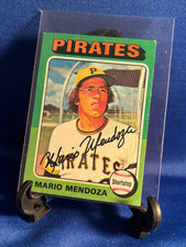 Mario Mendoza Pittsburgh Pirates 1975 Topps #457