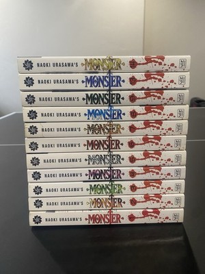 VIZ Signature Monster Vol 1-9, 13-14 Manga English Naoki Urasawa OOP