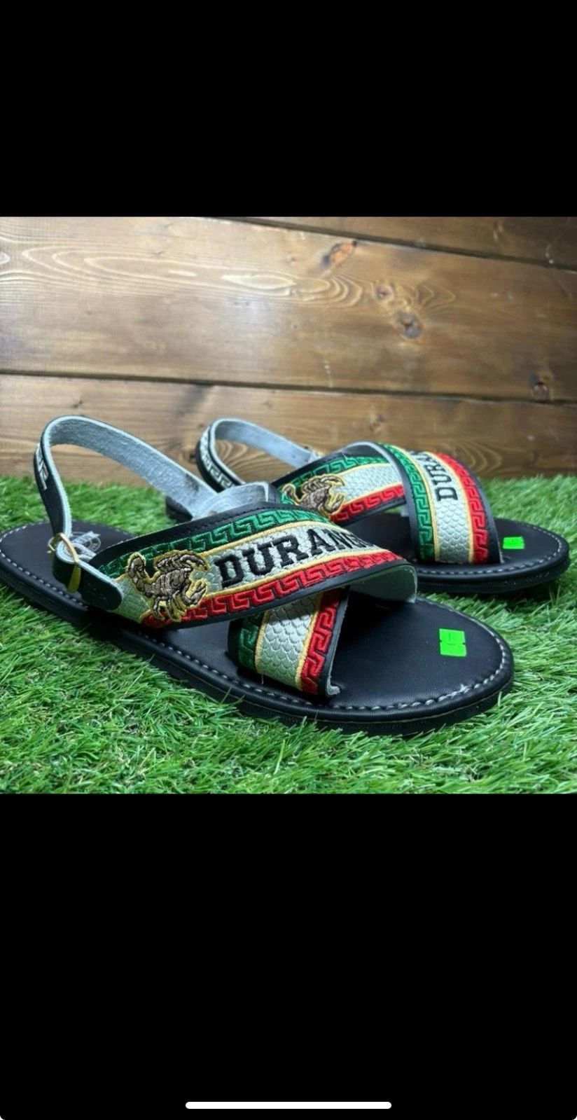 Men's Mexican Handmade Huarache Cruzado Cuero México Leather size 12 us