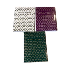 3 Pioneer Flexible Cover Photo Album, Designer Covers, Holds 36 4x6" Photos