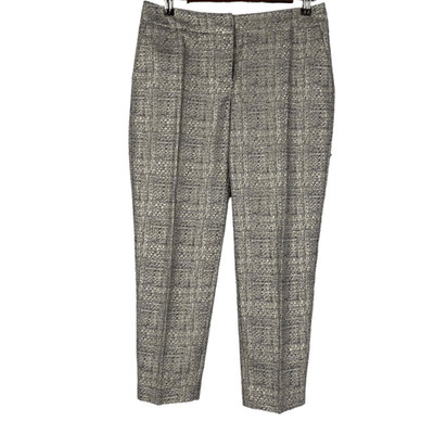 Boden Silver Bistro Crop Trouser size 6R