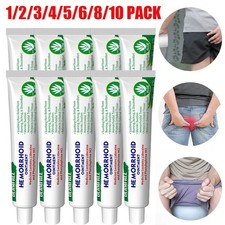 1 10X Hemorrhoids Remove Ointment Herbal Cream Relief Piles Pain Reduce Itching