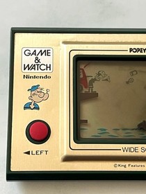 Nintendo PP-23 Popeye LSI Game & Watch 1981 Japan Tested Works Used Retro