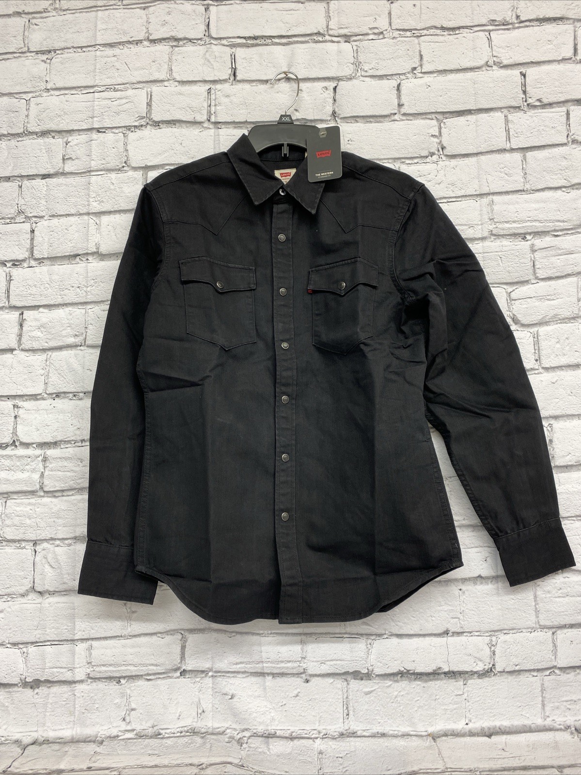 Levi Strauss The Western Denim Button Up Standard Fit Men’s Small