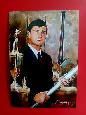 Carl Yastrzemski #22 Red Sox Art Card 44/50 Edward Vela Signed. Free Shipping!