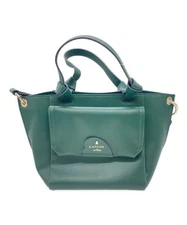 LANVIN en Bleu Louise Green 2-Way Tote Bag Used
