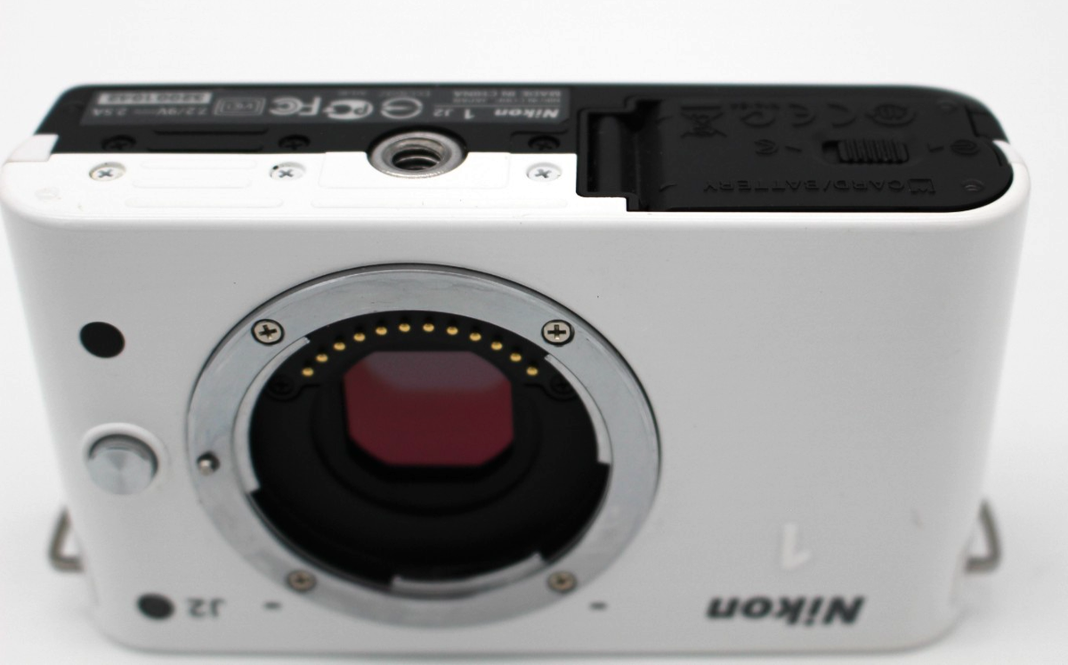 Nikon 1 J2 White 10.1 MP Digital Camera Body | eBay