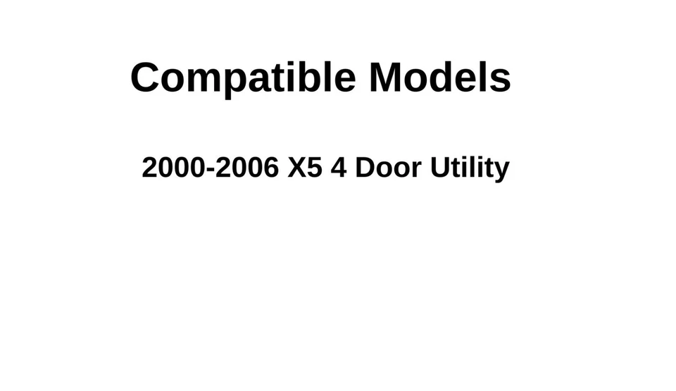 Fits 2000-2006 BMW X5 Driver Side Left Front Door Window Glass Foto 3 de 4