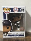 Funko Pop! MLB Baseball #112 Aaron Judge NY Yankees Away Uniform w/ Protector
