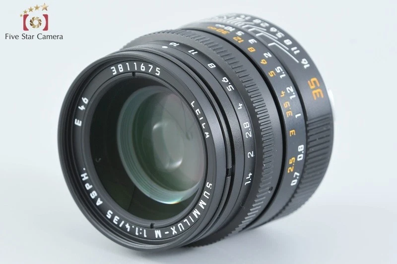 Leica SUMMILUX-M 35mm f/1.4 ASPH. E46 Negro [Excelente] Foto 3 de 4