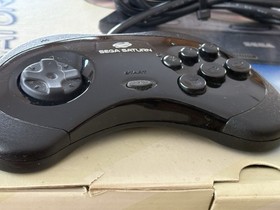 CLEAN Sega Saturn Console w/ Controller Original Box Sampler Cds & 1 of 2 Cords