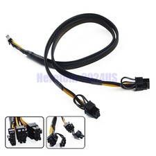 50CM For Dell PowerEdge R750 R7525 R750XS GPU Cable 2x 8Pin 6 2pin 0DPHJ8 DPHJ8