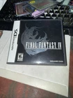 Final Fantasy IV (Nintendo DS, 2008) Case and Manual ONLY NO GAME INCLUDED