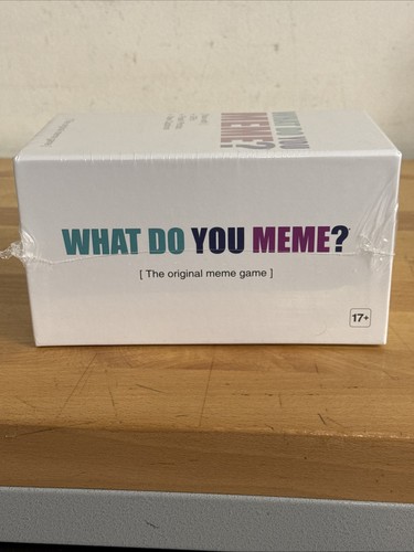 WHAT DO YOU MEME? The Meme Party Game - For Ages 17+ - SEALED - Picture 8 of 9
