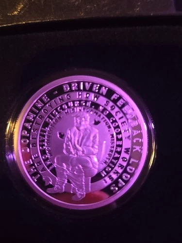 2019 1 OZ Trump Twitter Proof - Silver Shield Series #9**Low 737 Mintage**