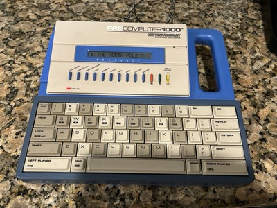 Vintage VTECH PreComputer 1000 Programmable Educational Quizzes Games 1988 VIDEO