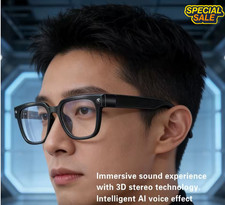 AI Smart Glasses Q11 HD Camera Bluetooth Calling Real Time Translation Voice Con