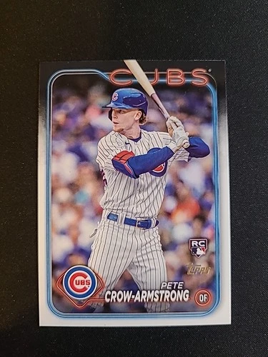 2024 Topps Pete Crow-Armstrong Chicago Cubs Rookie