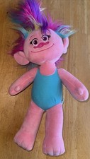 Build A Bear BAB 2020 Trolls World Tour 22  Princess Poppy Rainbow Hair Plush